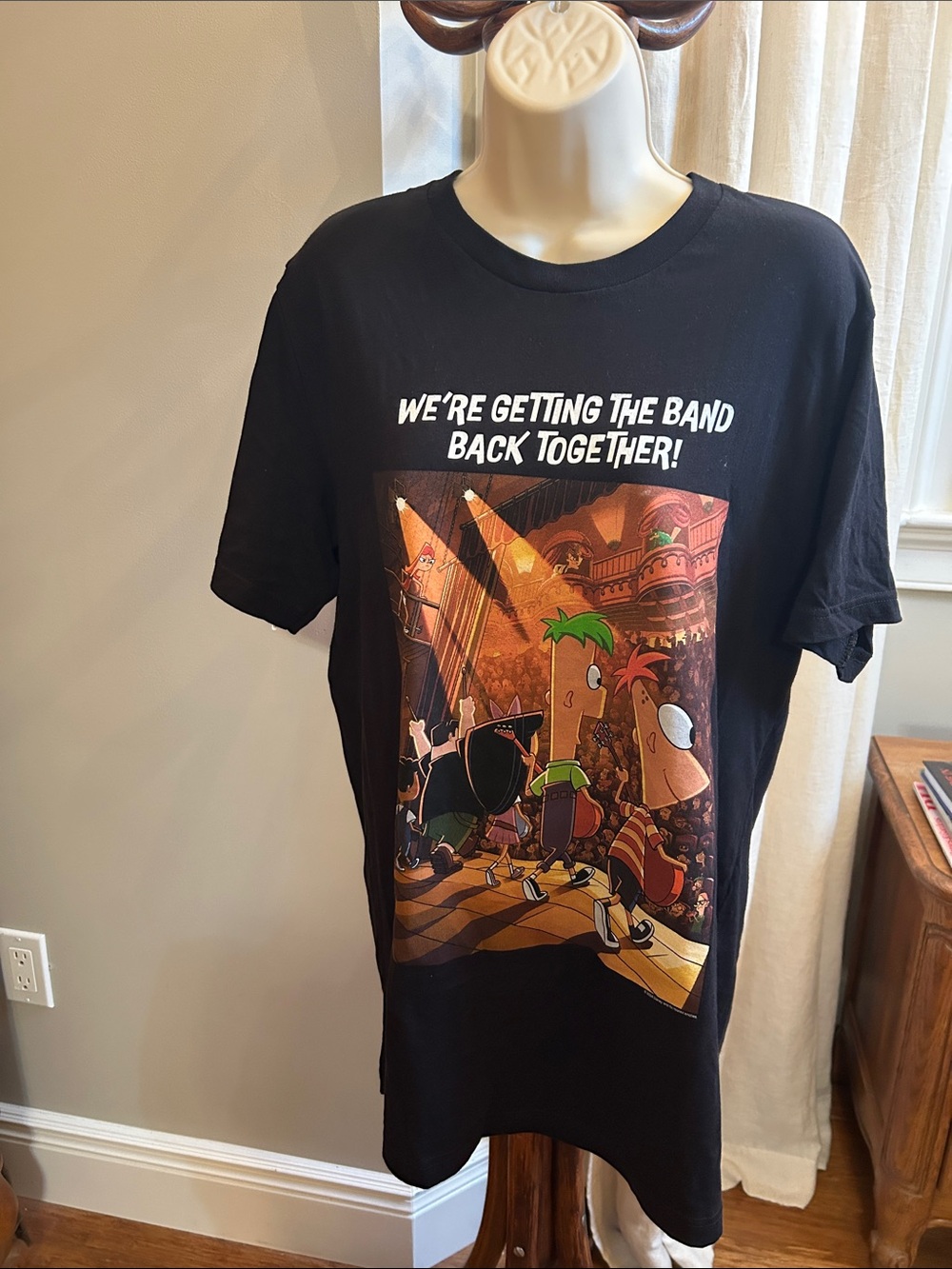 Phineas and Ferb Tee - We're Getting The Band Back Together